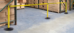 Site Safety Retractable Belt Barriers